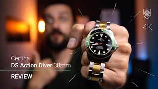 The SMARTEST diver watch of 2021 Certina DS Action Diver 38 mm Review [upl. by Eneleh]