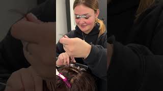 Esthetician students try cosmetology highlights cosmetology beautyschool estheticians [upl. by Pellikka]