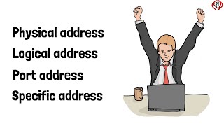 Physical address Logical address Port address and Specific address in networking  TechTerms [upl. by Adyeren272]