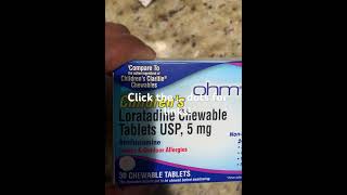 🤧Children’s Allergy Medicine Review Allergy Medicine for Toddlers Kids Allergy Remedies allergy [upl. by Bagger]