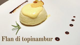 Flan di topinambur ricetta facile [upl. by Hgielrebma]