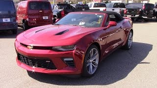 2016 Chevy Camaro 2SS Convertible In Depth Review and Start Up [upl. by Teleya]