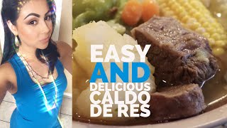 Cooking With Me How I Make super easy Caldo De Res [upl. by Noevart]