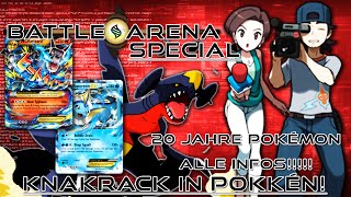 POKÈNEWS SPECIAL  KNAKRACK MEWTU amp RUTENA IN POKKEN  LEGENDÄRE POKEMON VERTEILUNGEN  TCG [upl. by Ttihw]