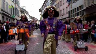 SchwarzbuebeSchränzer FasnachtClip «Ein Stern» Umzug Liestal 2010 [upl. by Tamma925]