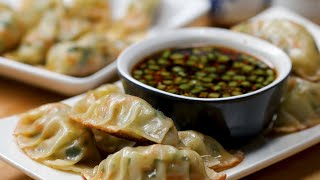 Spring Vegetable Potstickers Gyoza [upl. by Yenhoj]