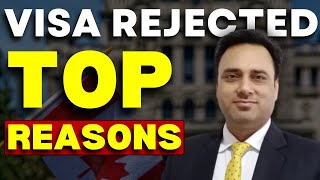 Top Reasons for Canada Study Visa Refusal  How to Get Your Canada Study Visa [upl. by Aidan]