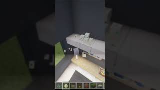 Decoração INCRÍVEL de quarto moderno Minecraft [upl. by Brindell]