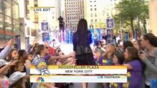 Miranda Cosgrove  Kissin U Live on Today Show [upl. by Kant]