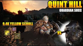 BDO CONSOLE QUINT HILL GUARDIAN SUCC 94K YELLOW SCROLL bdo blackdesert mmorpg [upl. by Einnij]