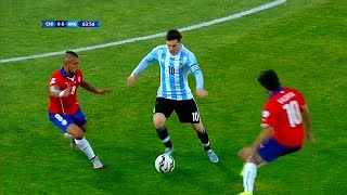 Lionel Messi vs Chile Copa America Final 2015 English Commentary HD 1080i [upl. by Stortz]