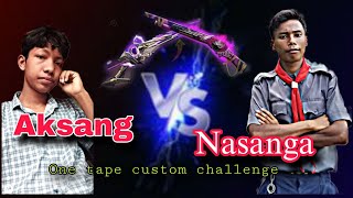 1v1 Custom GameplayAksang vs Nasanga Ff Gamepla 3Nianth JonsengFF AppzoLive [upl. by Iaw]