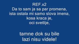 TANJA SAVIC  DA TO SAM JA KARAOKEwmv [upl. by Aizat156]