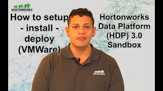 Hortonworks Sandbox Setup  Install  Deploy HDP 30 Sandbox using VMWare on macOS 2018 [upl. by Allemrac]