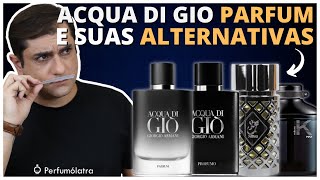 NOVO ACQUA DI GIO PARFUM X PROFUMO  RESENHA COMPARATIVA perfumesimportados [upl. by Hgieleak]