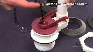 How to Fix a Toilet  Parts  Flapper Valve [upl. by Adnilab476]