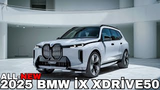 BMW iX xDrive50 UNVEILED  The Future of Electric Luxury is Here [upl. by Kcirddec]