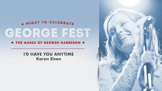 Karen Elson  Id Have You Anytime Live at George Fest Official Live Video [upl. by Enerod]