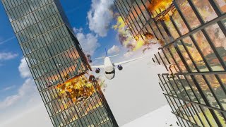 Realistic Plane Crashes 💥 Teardown [upl. by Williamson]