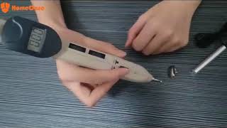 How to Use the Electronic Acupuncture Pen [upl. by Einiffit]