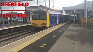 Stopping All Stations Shenfield to Southend Victoria [upl. by Siri]