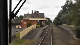 Class 73 Cab Ride  Wymondham Abbey to Dereham Part 1 of 2 [upl. by Xet]