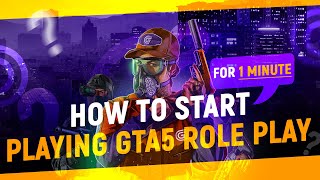 ✅ How To Start Playing GTA 5 RP For 1 Minute Guide RAGE MP GTA V RP [upl. by Lavella46]