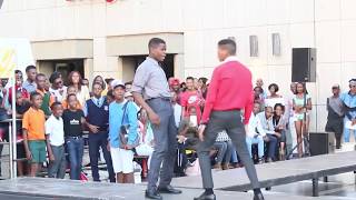 Limpopo boy takes on School Kids Bujwa Dance Battle [upl. by Standish387]