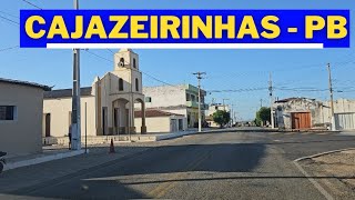 Passamos pela pequena cidade de CAJAZEIRINHAS no sertão do estado [upl. by Annelak331]