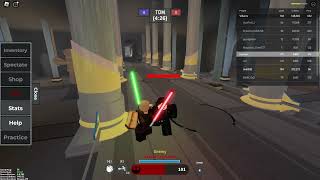 Jolee Bindo Gameplay Roblox HvV [upl. by Etnauq]