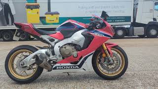 HONDA FIREBLADE SP FOR SALE 5854 MILES YOSHI EXHAUST LOVELY CONDITION TRACKER AND ALARM £10499 [upl. by Secrest]