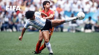 Argentina 20 Belgium  1986 FIFA World Cup  Match Highlights [upl. by Solitta211]