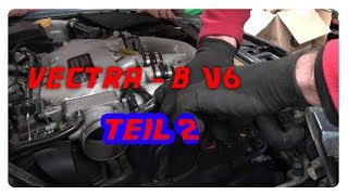 Vectra B V6  Service Zahnriemen und Rippenriemen  Teil 2 4K [upl. by Sil]