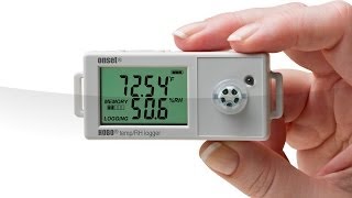 HOBO Data Logger UX100 series [upl. by Ahsuatan]