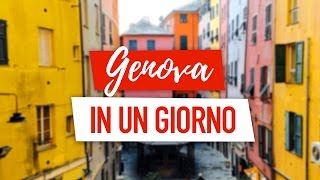 VISITARE GENOVA IN UN GIORNO Le 10 Cose da Vedere a Piedi in Un Giorno [upl. by Chastity]