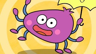 Incy Wincy Spider Nursery Rhyme with Lyrics  Itsy Bitsy Spider Song for Children by Luke amp Mary [upl. by Rakso]