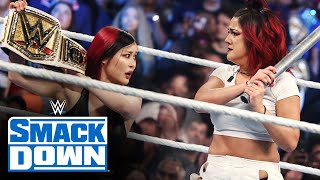 Bayley challenges IYO SKY at WrestleMania SmackDown highlights Feb 2 2024 [upl. by Melanie785]