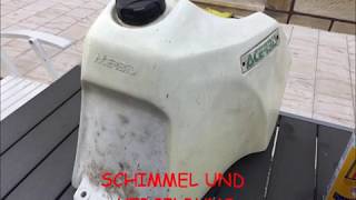 SUZUKI DR650 ACERBIS TANK RESTAURATION [upl. by Enelyam82]