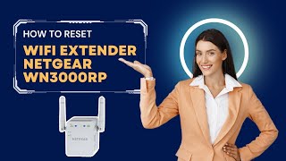 How to Reset Wifi Extender Netgear WN3000RP [upl. by Nigen]