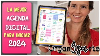 La MEJOR Agenda Digital para iniciar el año  Planificador iPad PASTEL PLANNER en ESPAÑOL [upl. by Justen]