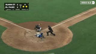 Dodgers Minor League highlights Yonny Hernández steals home plate Michael Busch home run [upl. by Galen845]