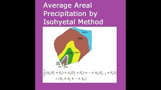 Isohyetal Method in Estimation of Areal Precipitation [upl. by Australia524]