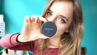 TUTO Maquillage  Appliquer un fond de teint poudre  BARE MINERALS [upl. by Zsamot]