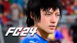 EA SPORTS FC 24 MALE PLAYER CREATION KOREAN BOY [upl. by Richmond]