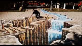 3D Street Art Illusion  Making of and RESULT [upl. by Aimaj886]