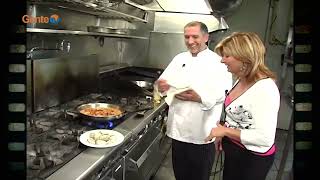 Nellie in the kitchen with chef David Ribeiro cooking Carne Pork Alentejana  Sept3023  7 [upl. by Yanrahs]