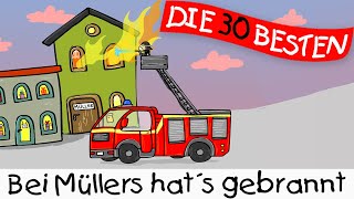 🏞️ Bei Müllers hats gebrannt  Kinderlieder zum Mitsingen und Bewegen [upl. by Duyne]