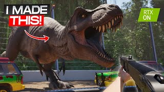 I Made the Best JURASSIC PARK Game and DESTROYED my PC [upl. by Chrisse222]