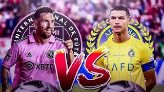 Al Nassr vs Inter Miami 😱  Messi vs Ronaldo [upl. by Horace459]