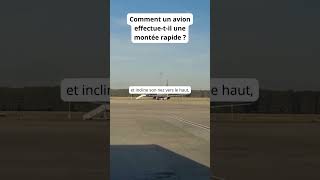 Comment un avion effectuetil une montée rapide [upl. by Nivlam]